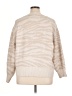 Olive and Oak Animal Print Tan Pullover Sweater Size XL - photo 2