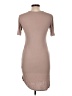Forever 21 Solid Tan Casual Dress Size L - photo 2