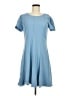 Draper James Solid Blue Casual Dress Size M - photo 1