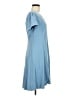 Draper James Solid Blue Casual Dress Size M - photo 4