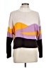 Divided by H&M 100% Acrylic Color Block Purple Pullover Sweater Size L - photo 1