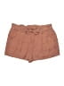 Jolt 100% Tencel Solid Brown Shorts Size XL - photo 1