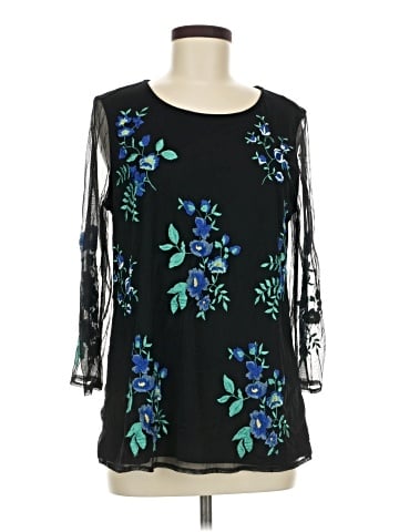Charter Club Long Sleeve Blouse (view 1)