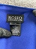 SOHO Apparel Ltd Solid Blue Casual Dress Size M - photo 7