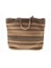 Assorted Brands Stripes Brown Tan Tote One size - photo 1