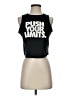 Marika Black Sleeveless T-Shirt Size S - photo 1