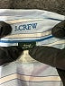 J.Crew Stripes Blue Long Sleeve Blouse Size S - photo 7