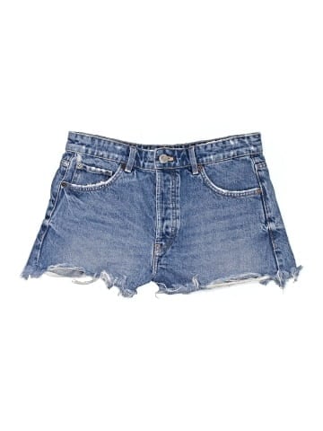Zara Denim Shorts (view 1)