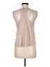 Ethereal 100% Polyester Tan Sleeveless Blouse Size M - photo 2