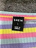 Shein Stripes Gray Casual Dress Size L - photo 7