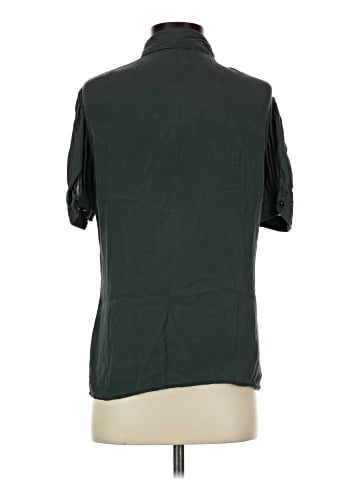 Quince Short Sleeve Silk Top (view 2)