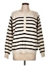 Unbranded Stripes Ivory Pullover Sweater Size L - photo 1