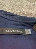 Marina 100% Polyester Blue Cocktail Dress Size 4 - photo 8