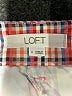 Ann Taylor LOFT Plaid Orange Shorts Size 8 - photo 3