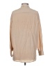 Vince. 100% Silk Tan Long Sleeve Silk Top Size S - photo 2