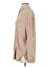 Vince. 100% Silk Tan Long Sleeve Silk Top Size S - photo 5