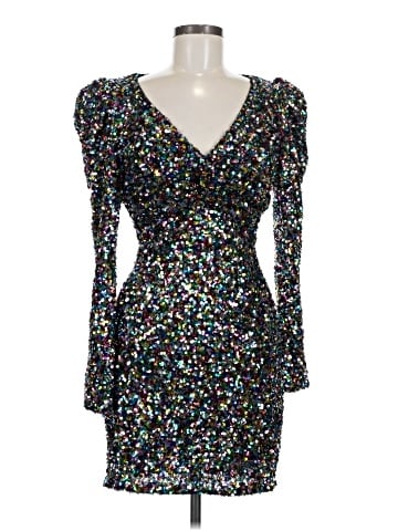 Aqua Cocktail Dress (view 1)