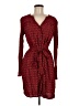 Gap 100% Rayon Print Red Casual Dress Size M - photo 1