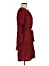 Gap 100% Rayon Print Red Casual Dress Size M - photo 4