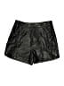 Free People Metallic Black Shorts Size 8 - photo 1