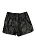 Free People Metallic Black Shorts Size 8 - photo 2