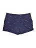 British Khaki Hearts Blue Shorts Size 2 - photo 2