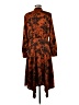 Future Collective 100% Polyester Paisley Orange Casual Dress Size M - photo 2