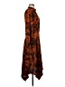 Future Collective 100% Polyester Paisley Orange Casual Dress Size M - photo 4