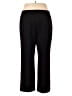 Kasper 100% Polyester Solid Black Dress Pants Size 16 (petite) - photo 2