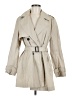 Zara 100% Polyester Tan Trenchcoat Size M - photo 1