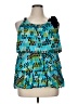 Style&Co Blue Sleeveless Blouse Size XL - photo 1