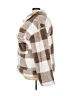 Assorted Brands 100% Polyester Plaid Brown Faux Fur Jacket Size 4xl - photo 5
