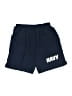 New Balance 100% Polyester Solid Blue Athletic Shorts Size M - photo 1