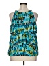 Style&Co Blue Sleeveless Blouse Size XL - photo 2