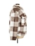 Assorted Brands 100% Polyester Plaid Brown Faux Fur Jacket Size 4xl - photo 4