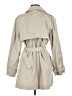 Zara 100% Polyester Tan Trenchcoat Size M - photo 2