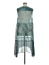 LOGO 100% Polyester Teal Cocktail Dress Size 1X - photo 2