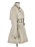 Zara 100% Polyester Tan Trenchcoat Size M - photo 4