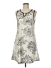 Unbranded Graphic Gray Casual Dress Size M - photo 1