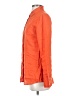 J.Crew 100% Linen Orange Long Sleeve Button-Down Shirt Size 4 - photo 5