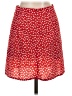 Shein Polka Dots Red Casual Skirt Size 4 - photo 2
