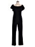 Eliza J Solid Black Jumpsuit Size 12 - photo 1