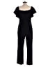 Eliza J Solid Black Jumpsuit Size 12 - photo 2