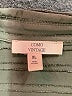 Como Vintage Gray 3/4 Sleeve Button-Down Shirt Size XL - photo 7