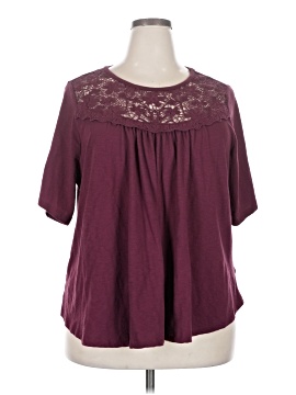 Lane Bryant Short Sleeve Top