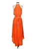 Ramy Brook 100% Polyester Orange Cocktail Dress Size S (estimated) - photo 2