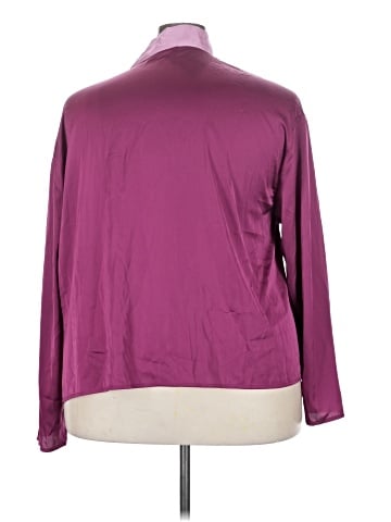 ELOQUII Long Sleeve Blouse (view 2)