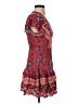 Polly Paisley Red Casual Dress Size 4 - photo 4
