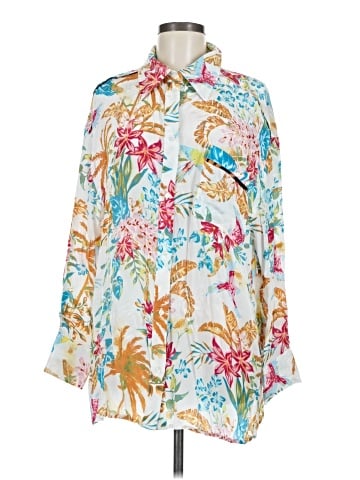 Elan Long Sleeve Blouse (view 1)