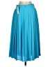 J.Crew 100% Polyester Solid Blue Formal Skirt Size 4 - photo 2